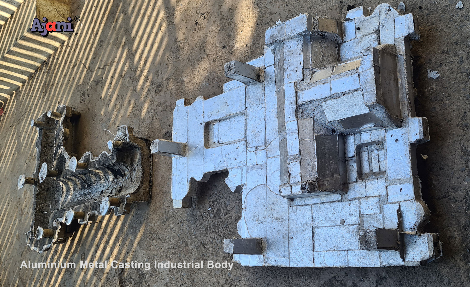 Aluminium Casting Industrial Machinery Blocks Patterns Manufacturers Suppliers Rajkot Gujarat India